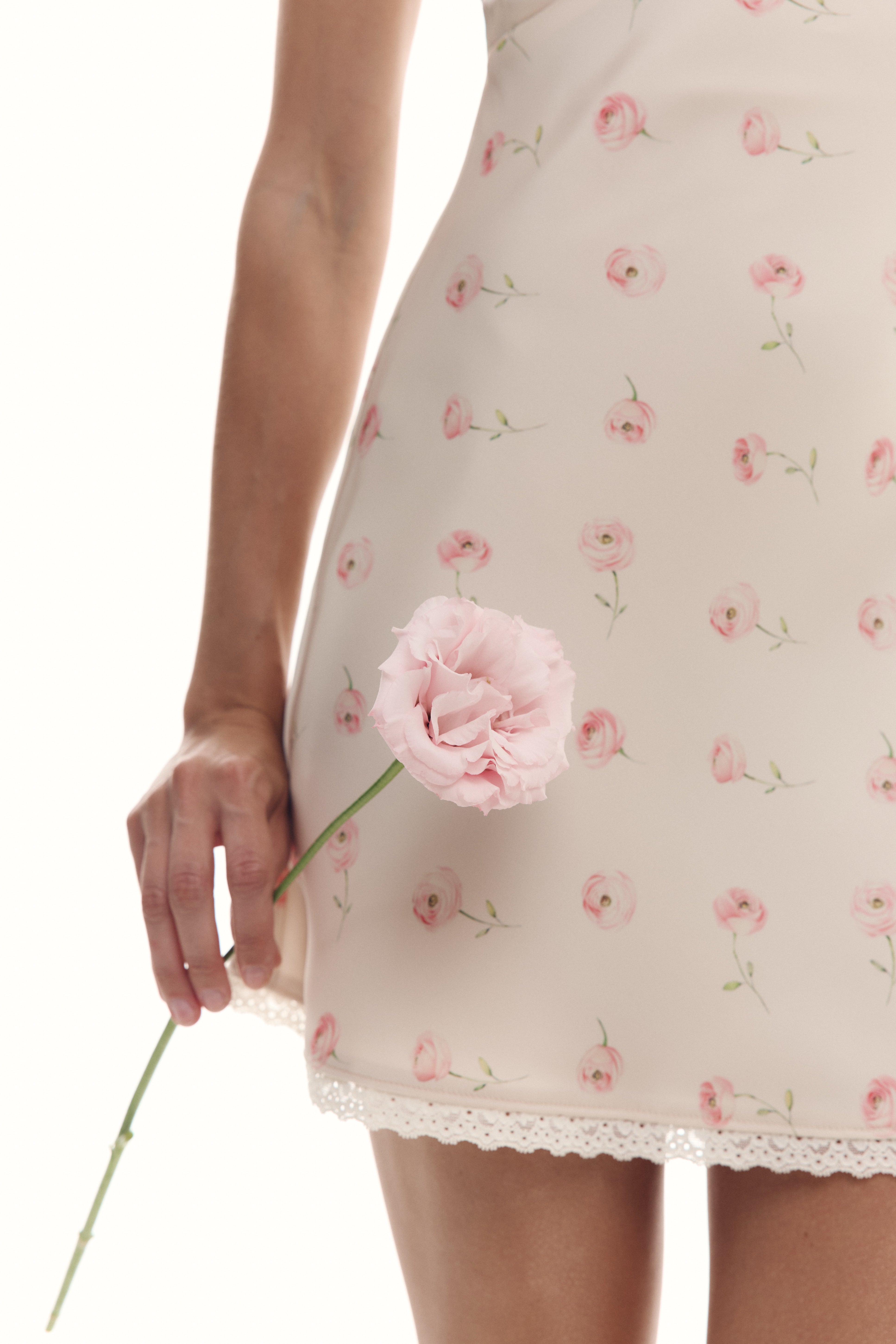Giselle Floral Print Mini Dress