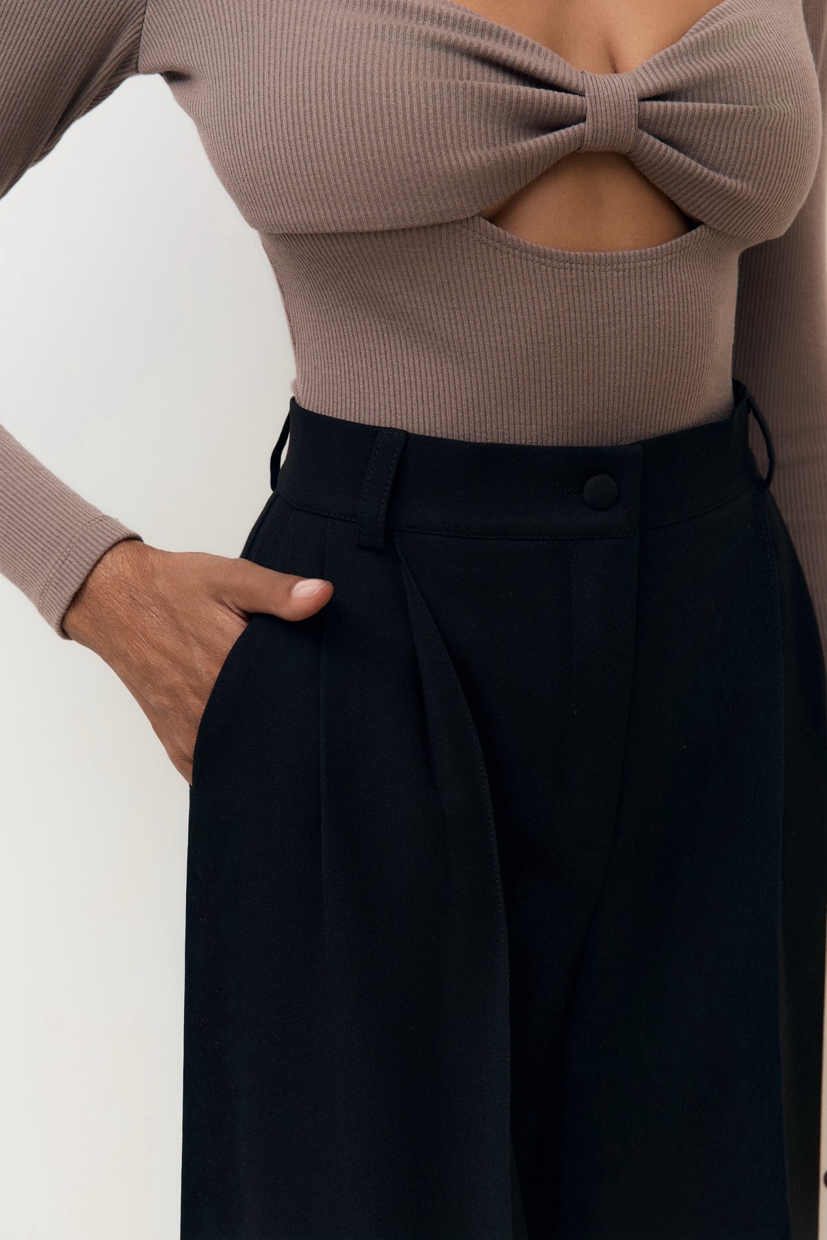Palazzo Trousers Grace Black