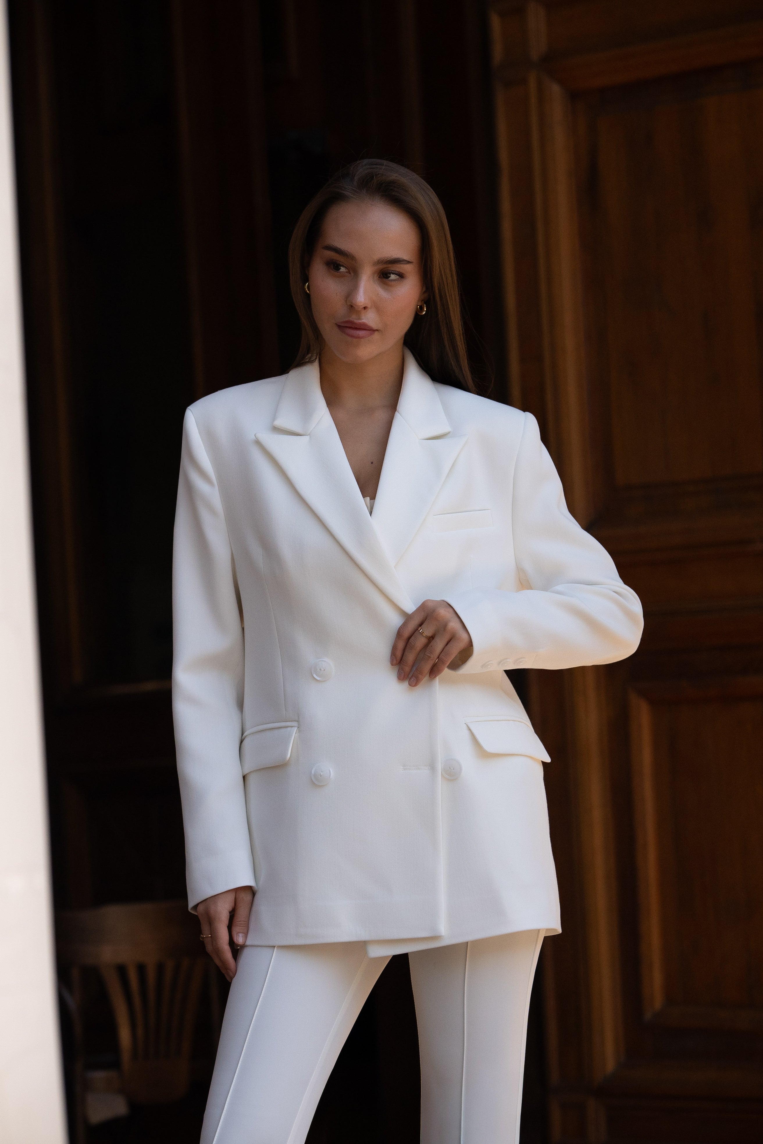 Жакет двобортний Grace з костюмної тканини